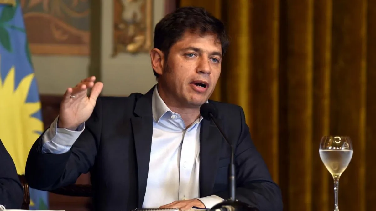 Kicillof brindó una conferencia de prensa y sostuvo que "la deuda es impagable"