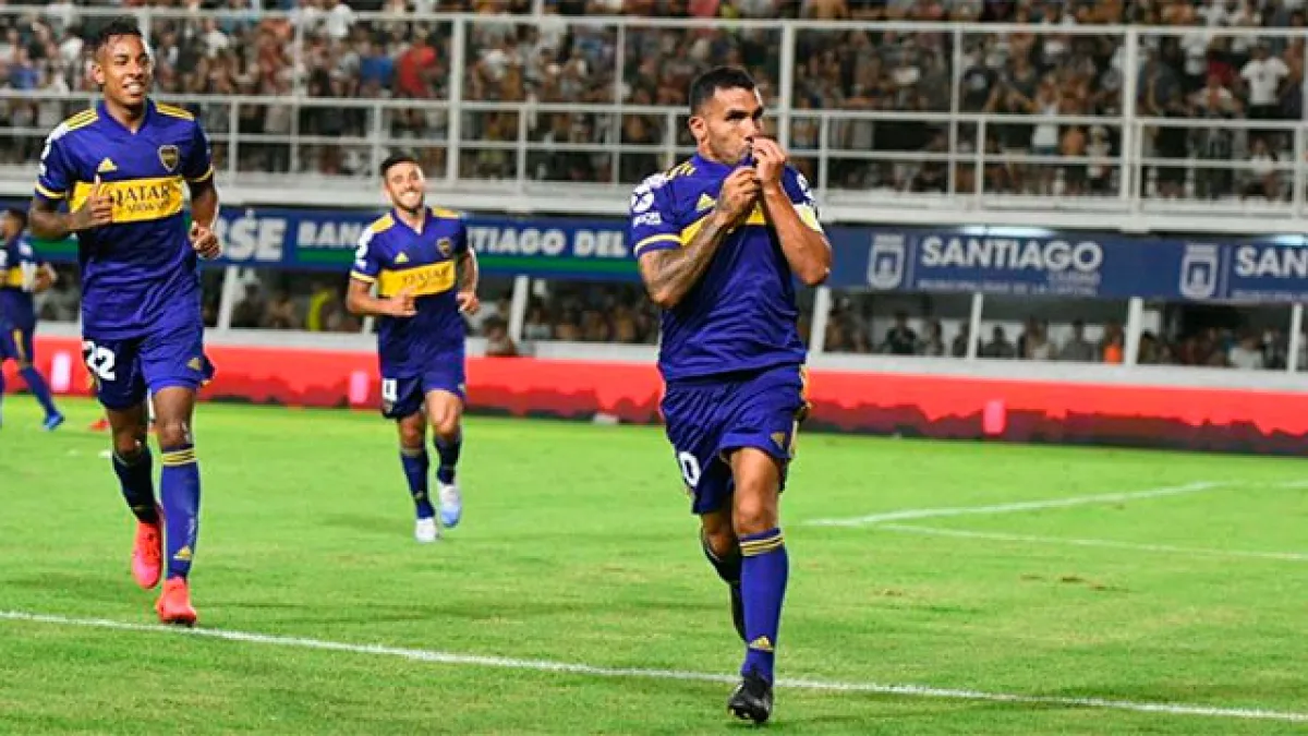 Boca goleó 4-0 a Central Córdoba de Santiago del Estero