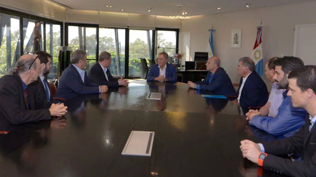 Schiaretti recibió a miembros de la CONAE