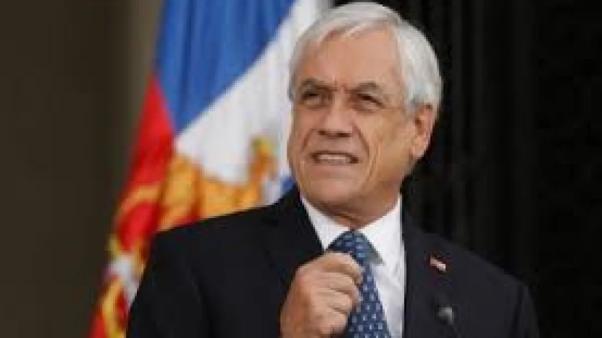 Piñera decretó el estado de catástrofe por 90 días en Chile