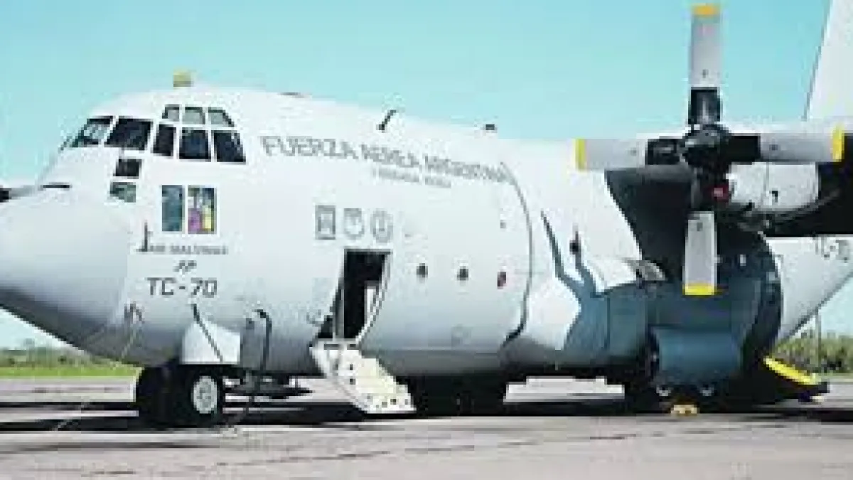 Fadea entregó a la Fuerza Aérea un Hércules modernizado para los operativos ante la pandemia