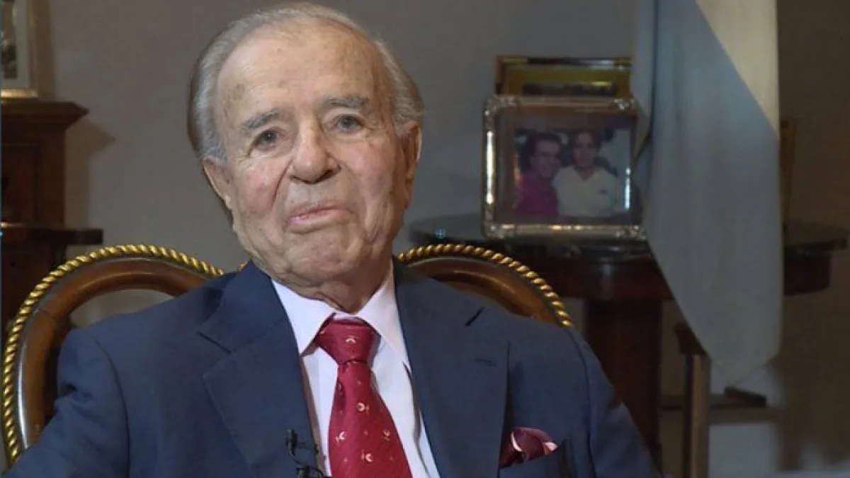 Internan de nuevo a Carlos Menem