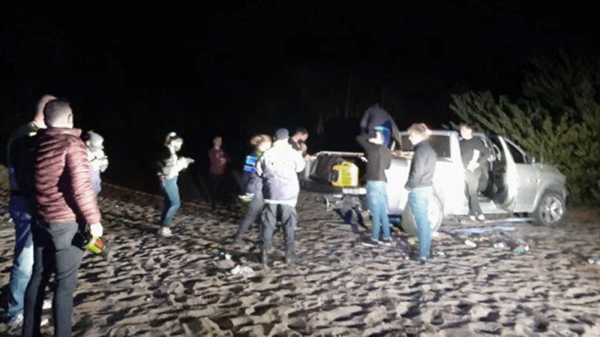 Desactivaron una fiesta clandestina con más de 600 jóvenes en Pinamar