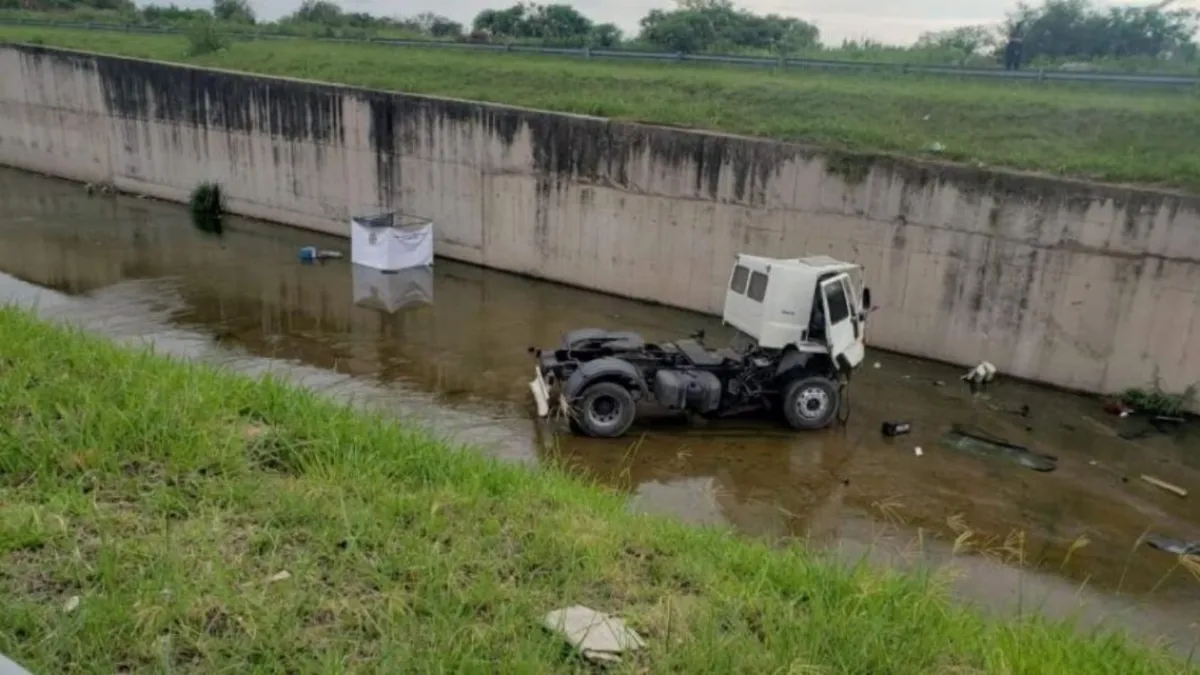 Un camionero murió durante un accidente en Circunvalación