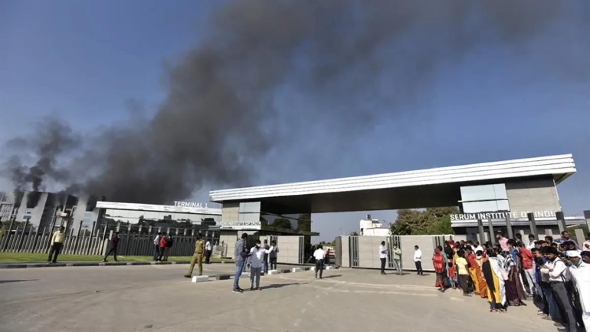 Se quemó en India la sede del mayor fabricante de vacunas contra el Covid-19