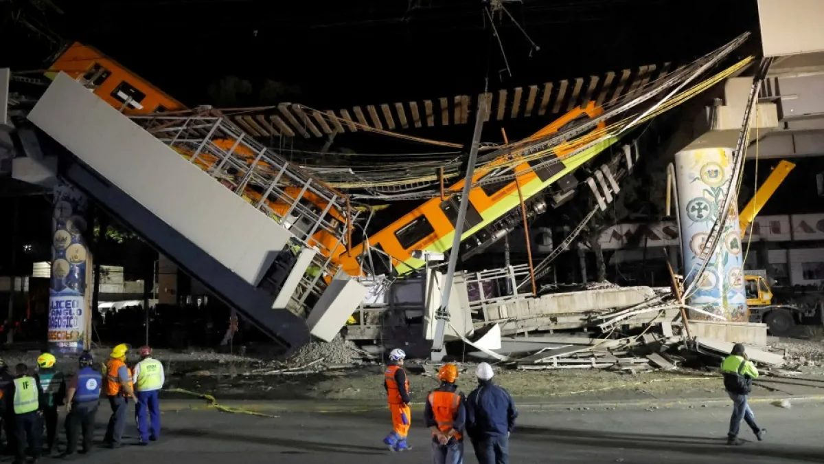 Accidente en el metro de Ciudad de México deja decenas de muertos y heridos