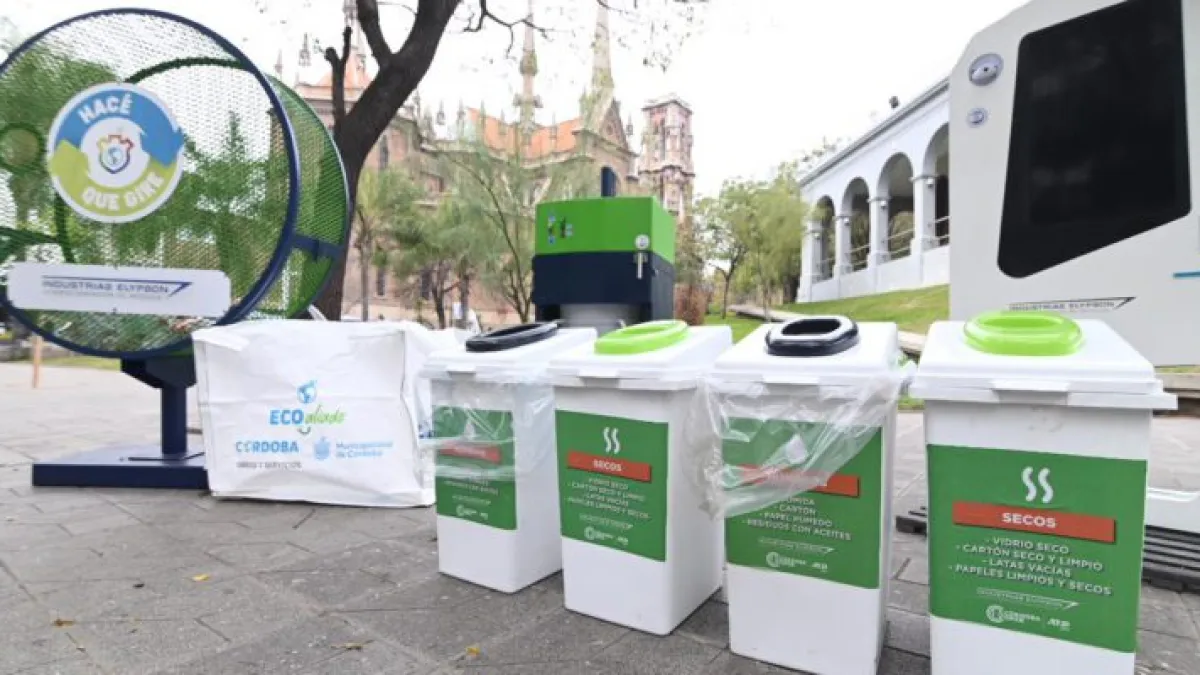 Semana del Reciclaje: la Municipalidad monta EcoPuntos para separación de residuos