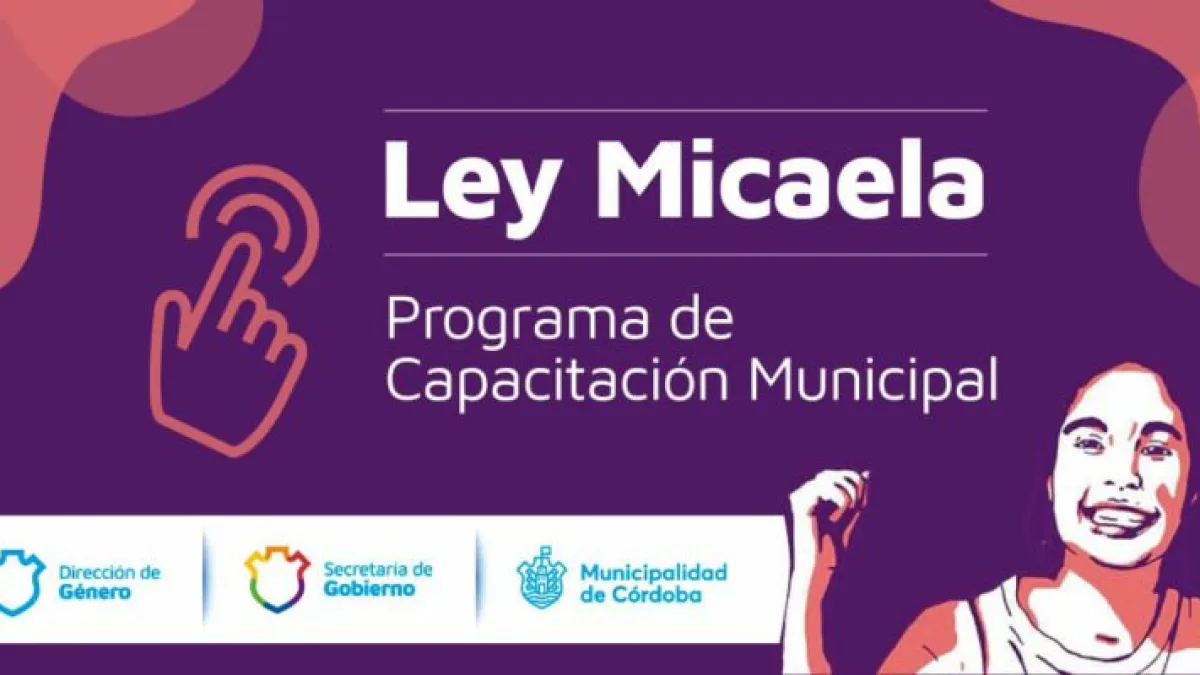 Abren inscripciones para la octava edición virtual de capacitación "Ley Micaela"