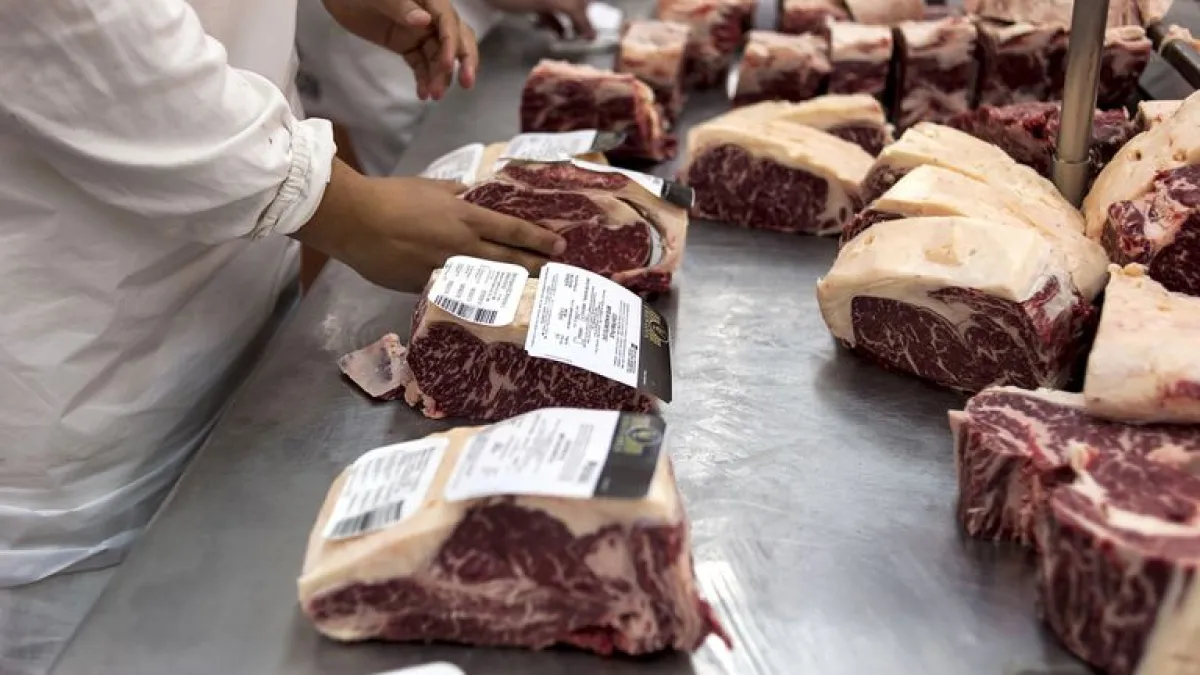 Flexibilizan desde el lunes la exportación de carne a China