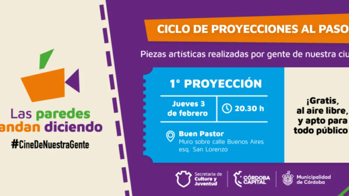 Proyectarán piezas audiovisuales en los muros del Buen Pastor