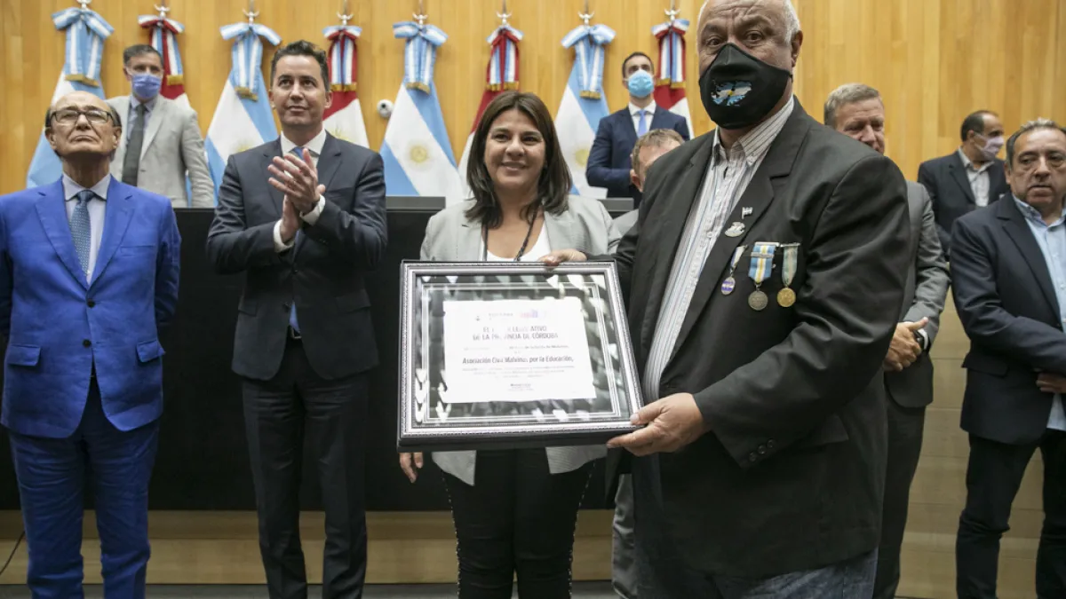 La Legislatura de Córdoba rindió homenaje a excombatientes de Malvinas