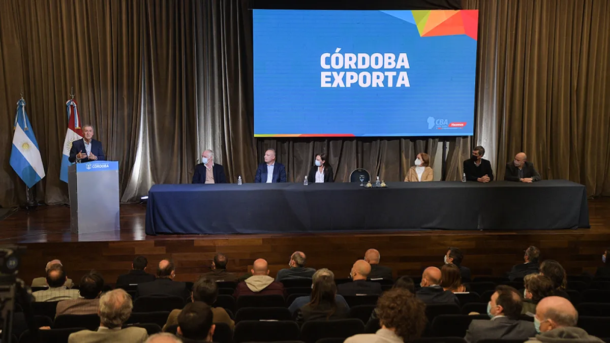 La Provincia lanzó un Programa para incentivar las exportaciones de Pymes cordobesas
