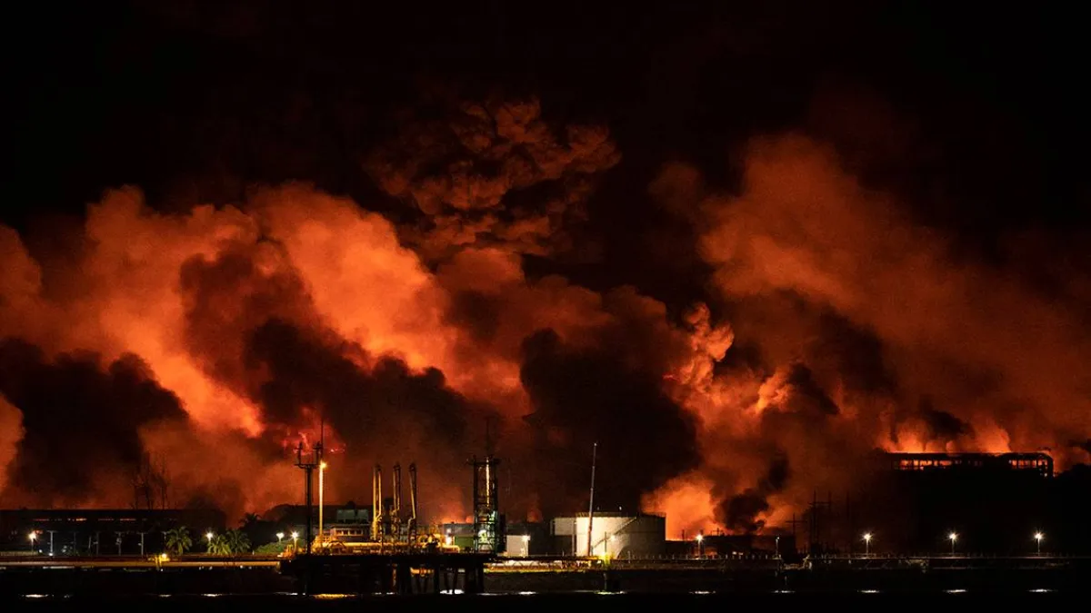 Explotó un nuevo tanque petrolero en un depósito de Cuba