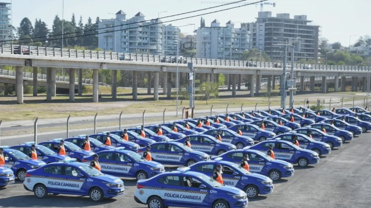 La Policía de Córdoba incorporó 50 patrulleros cero kilómetros
