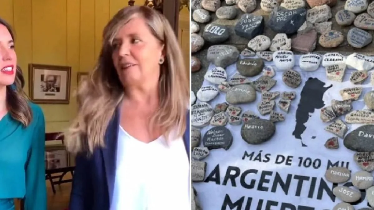 Cerruti pidió disculpas tras sus dichos sobre las piedras en homenaje a los muertos por Covid-19