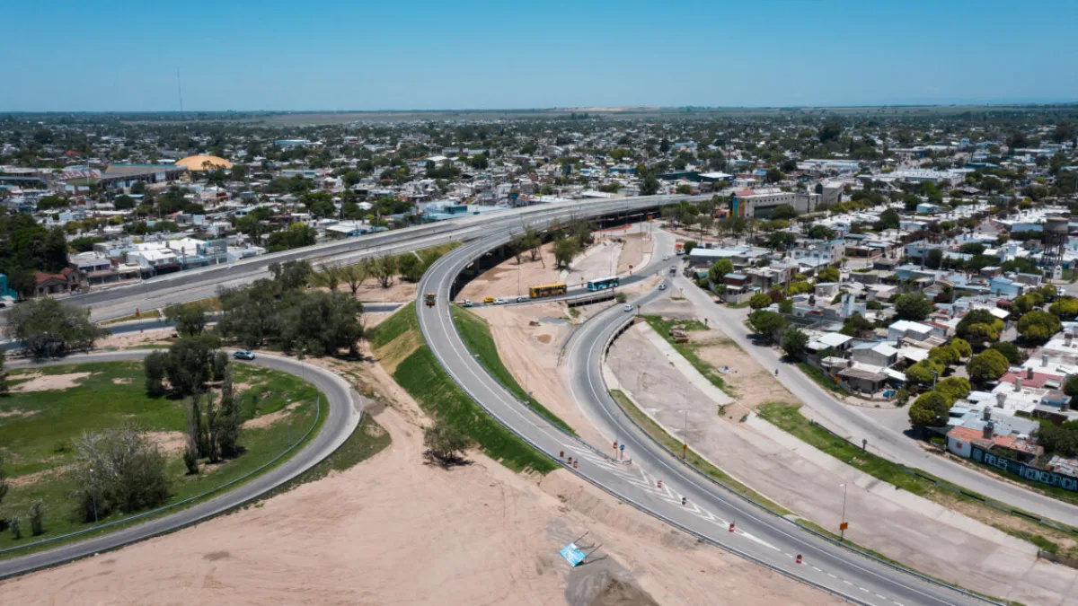 Obra vial: habilitan el altonivel Villa El Libertador