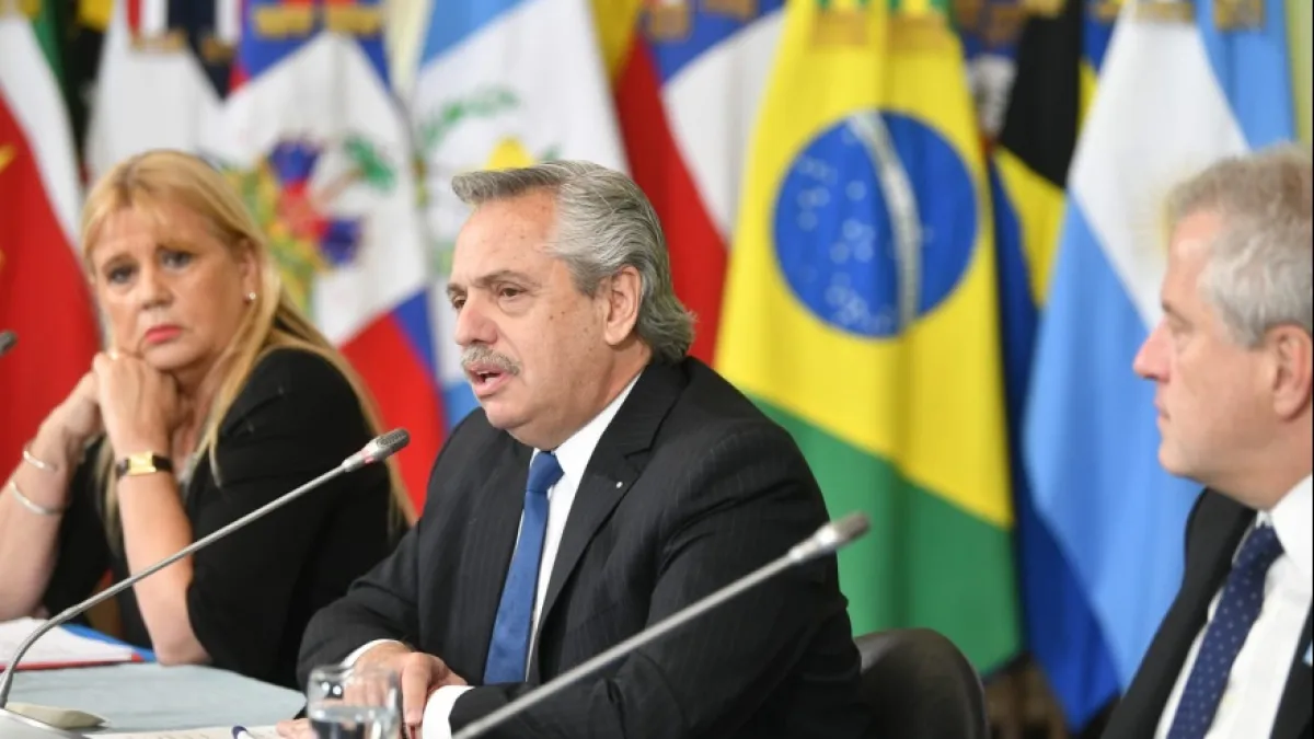 Alberto Fernández abrió la cumbre de la CELAC