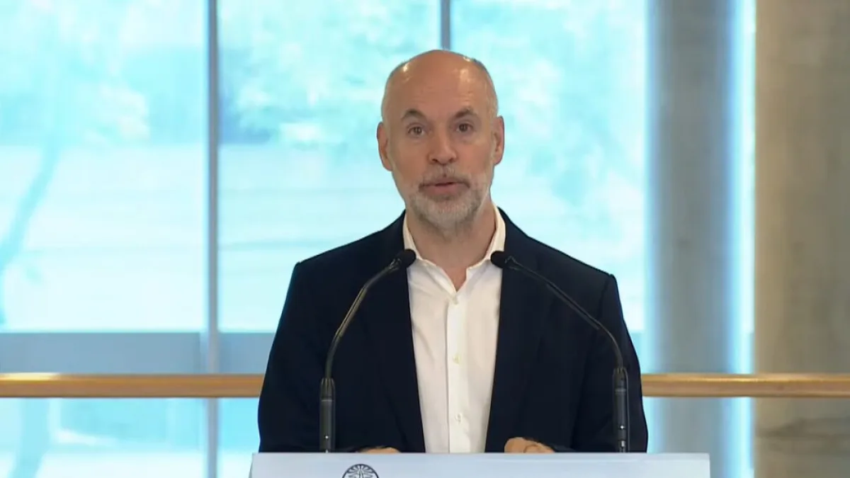 Horacio Rodríguez Larreta lanzó su candidatura presidencial