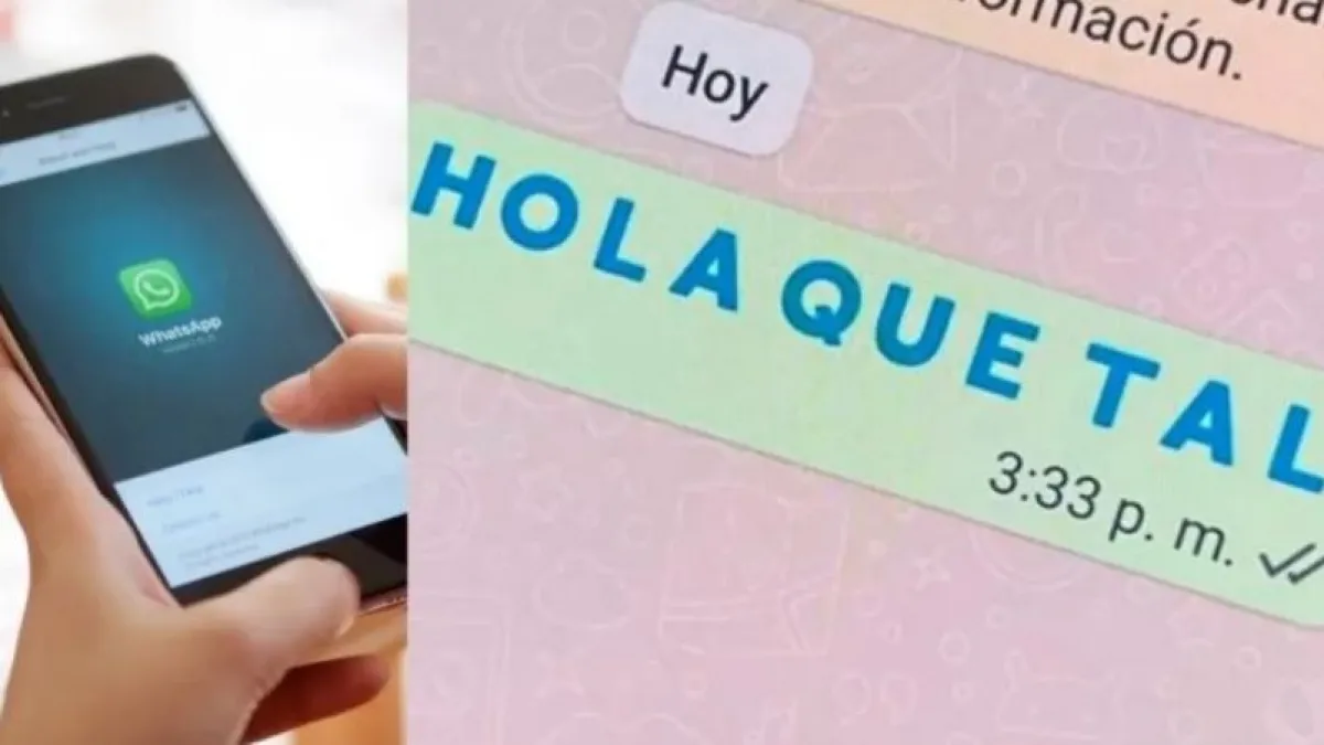 WhatsApp: cómo escribir tus mensajes con letras azules