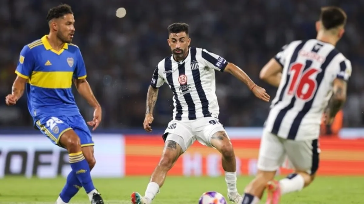 Talleres derrotó a Boca por 2-1 en el Kempes