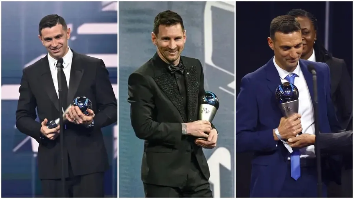 The Best: la Selección Argentina se llevó todos los galardones