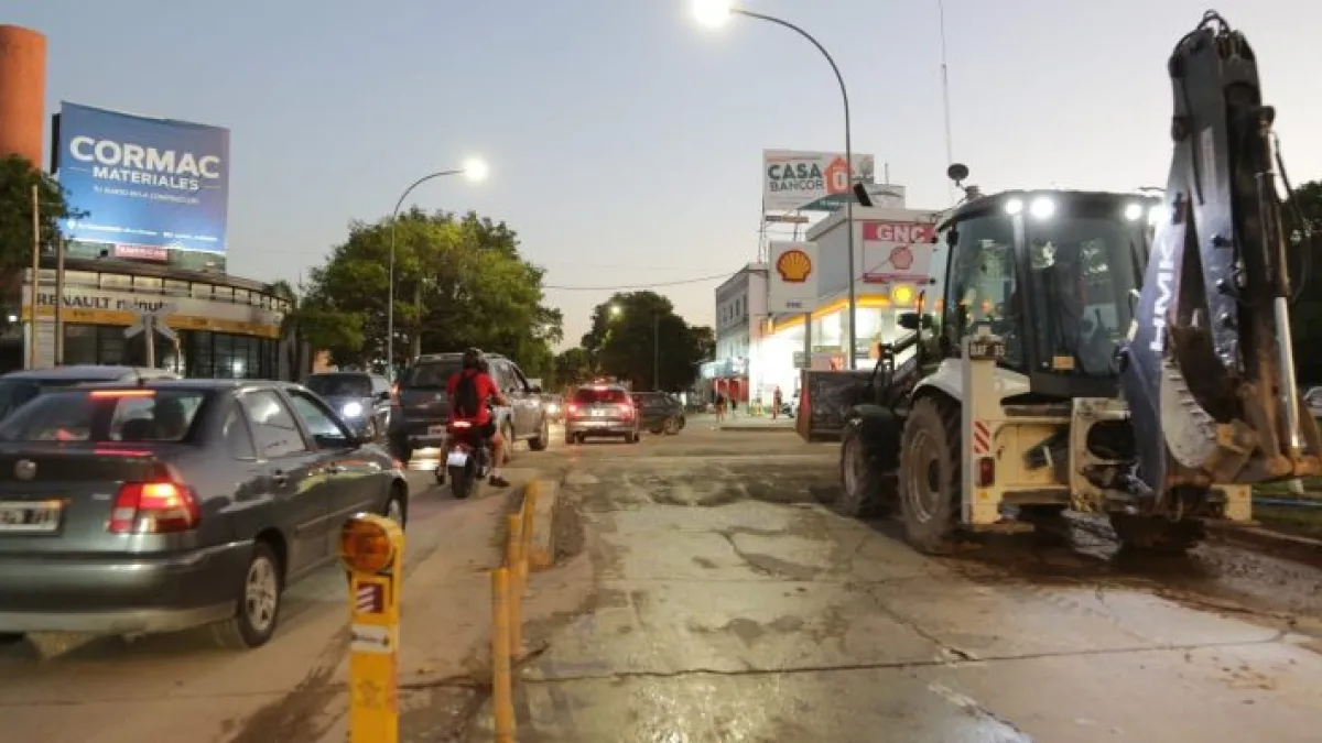 Cortes en Av. Cruz Roja y Av. Richieri por obras de Aguas Cordobesas