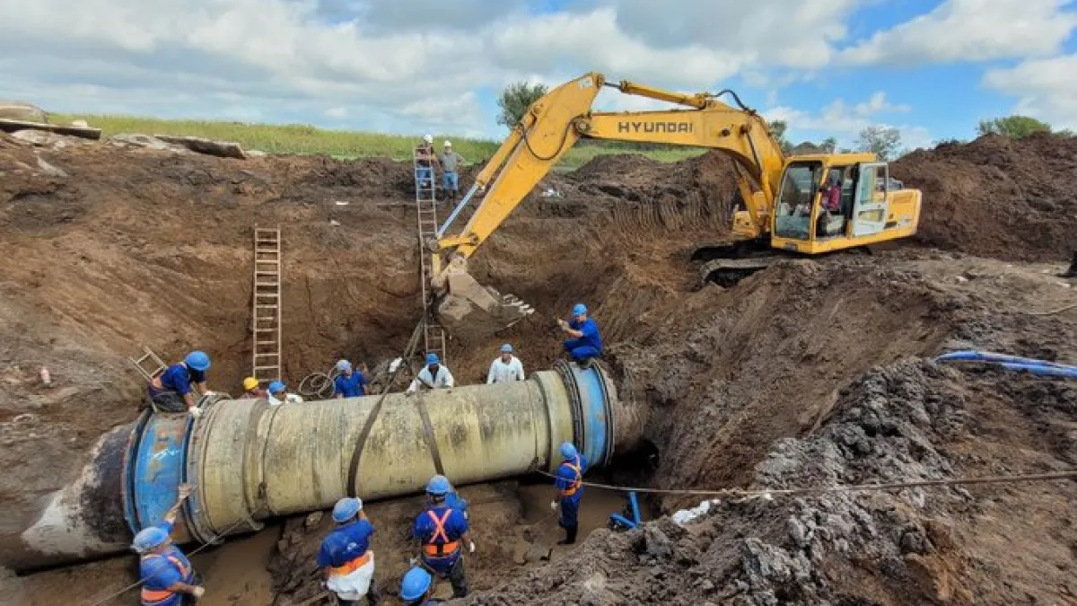 Normalizan el suministro de agua potable en zona sur de Córdoba