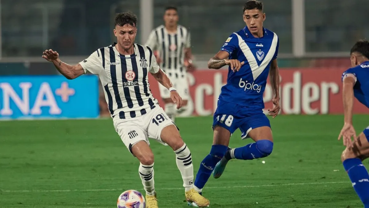Talleres perdió la punta al caer ante Vélez en el Kempes