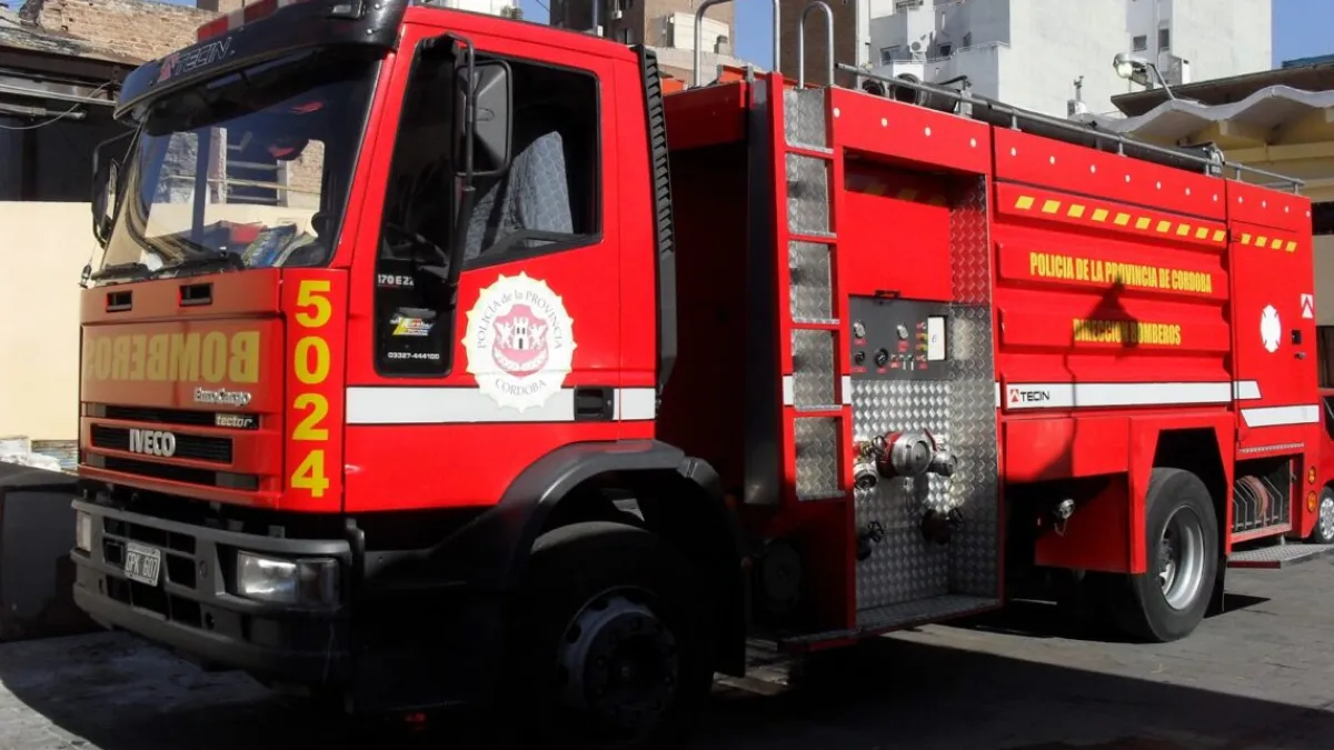Dos personas resultaron intoxicadas tras un incendio en Nueva Córdoba