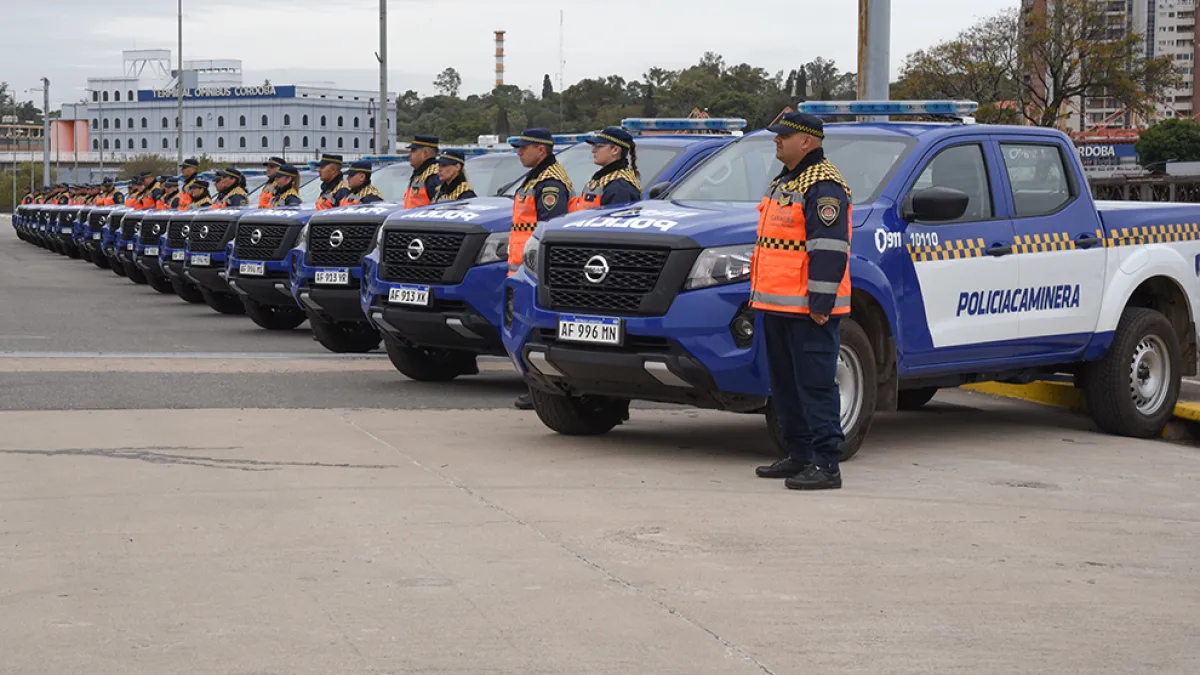 La Policía Caminera recibió 20 camionetas 0Km