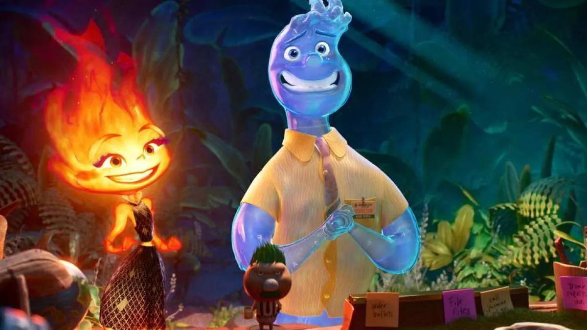 Estrenó Elementos, la nueva película de Disney y Pixar