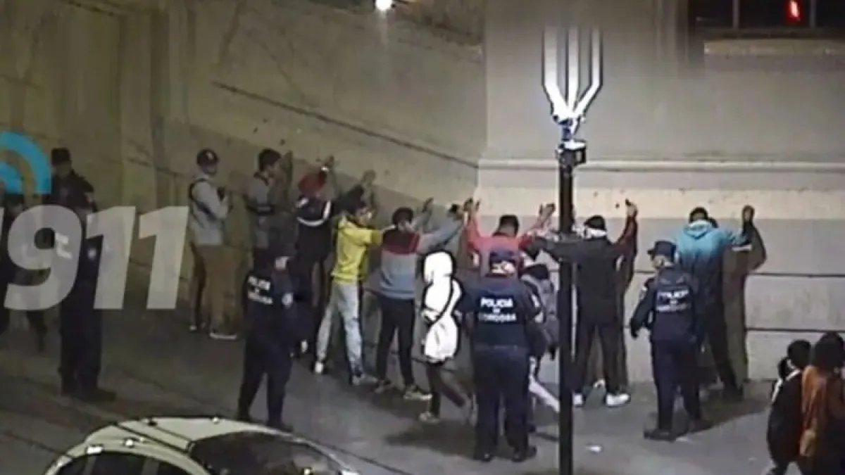 Detuvieron a 14 jóvenes por disturbios en Nueva Córdoba