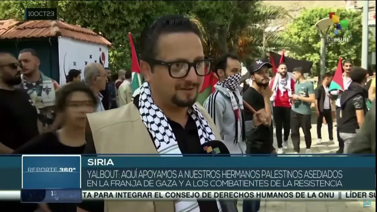 Siria apoya la resistencia de Palestina ante la usurpación de Israel