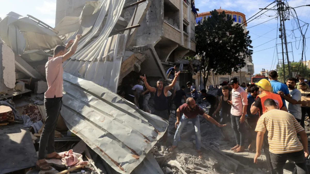 Un bombardeo destruyó un hospital en Gaza y dejó como saldo 500 muertos