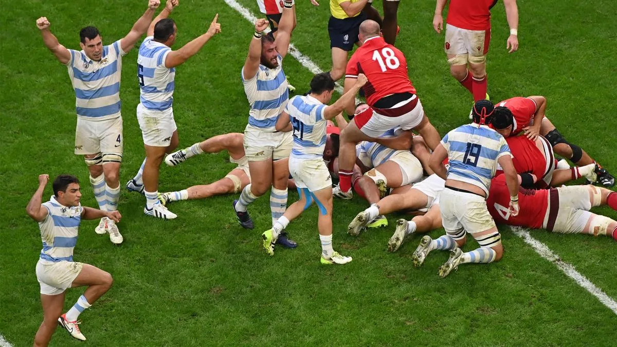 Mundial de rugby: Los pumas son semifinalistas