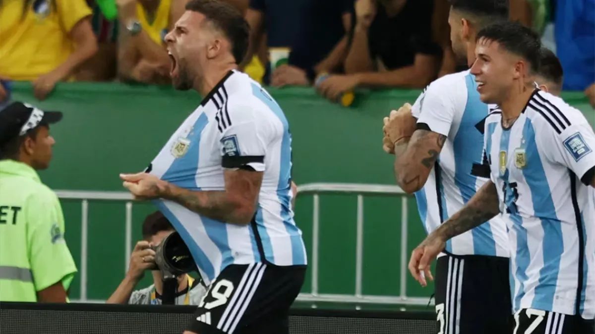 Argentina hizo historia y venció 1-0 a Brasil