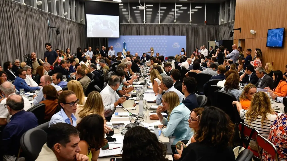 El oficialismo convocó al plenario de comisiones para emitir dictamen de la ley ómnibus