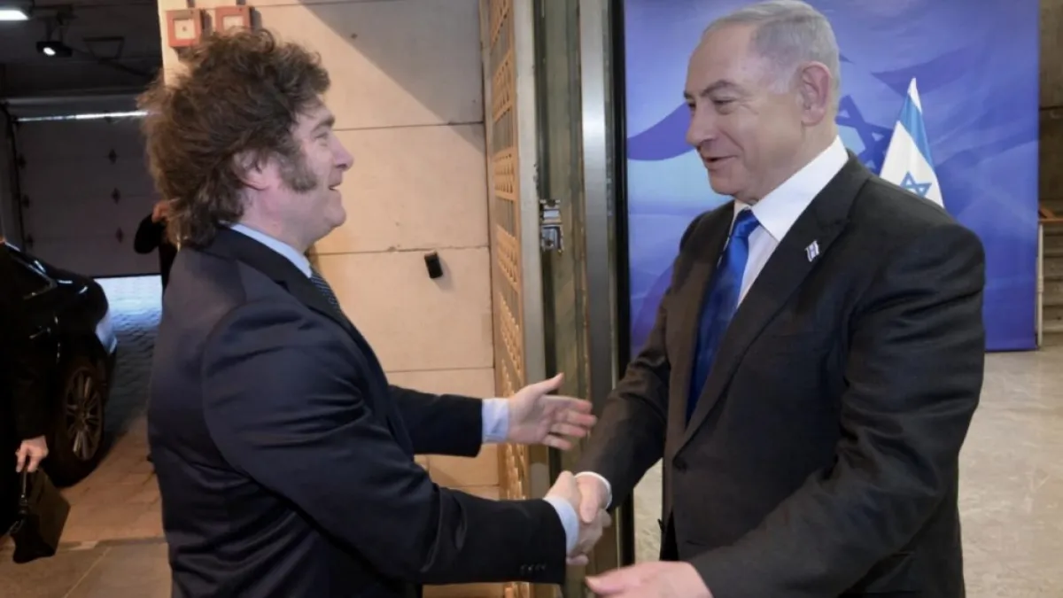 Milei se reunió con Netanyahu, que le agradeció "su firme apoyo a Israel"