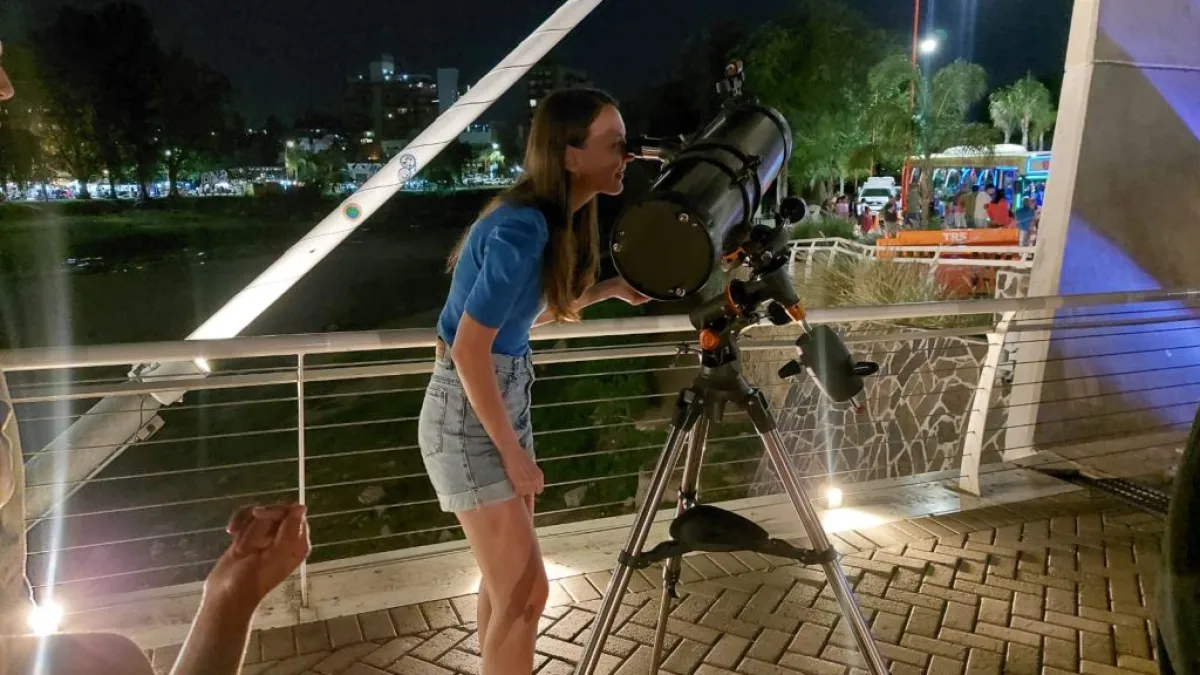 «Ciencia y Tecnología bajo las estrellas» propone descubrir el cielo desde el Parque Sarmiento