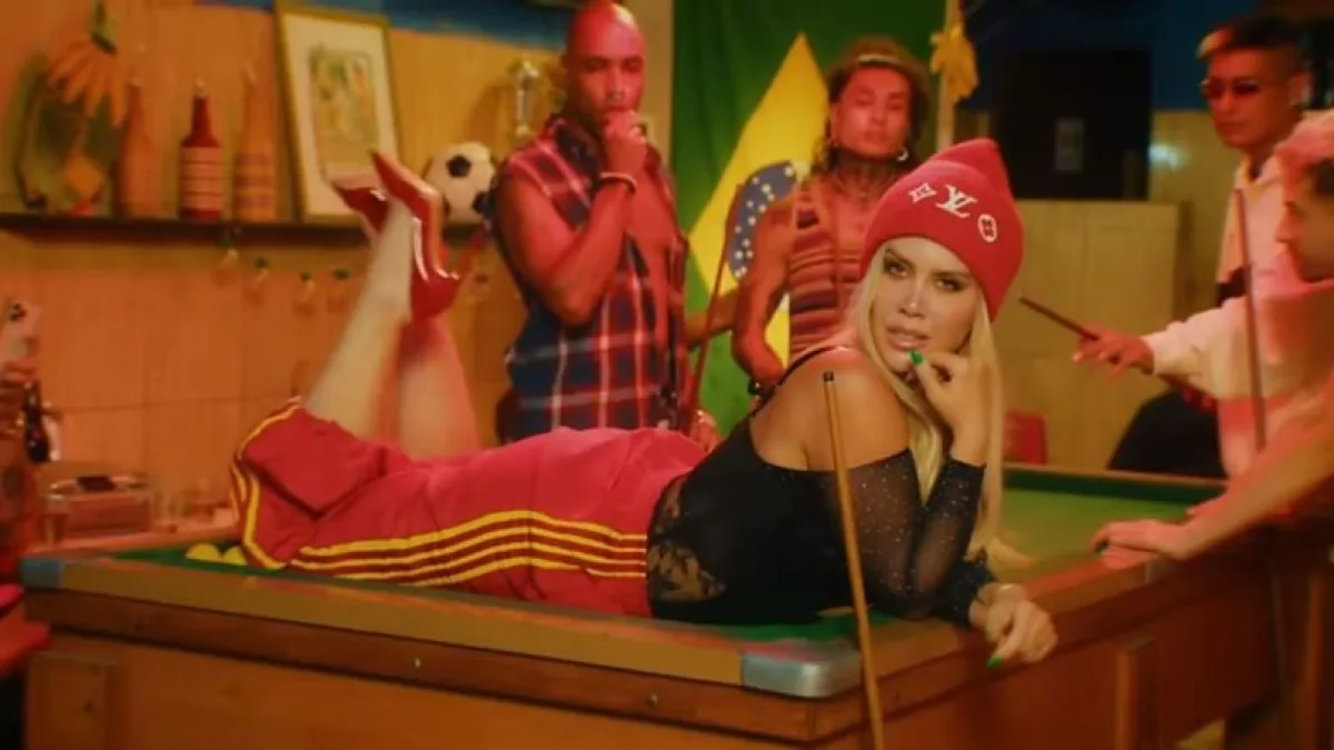 Wanda Nara estrenó su nueva canción: "O bicho vai pegar"