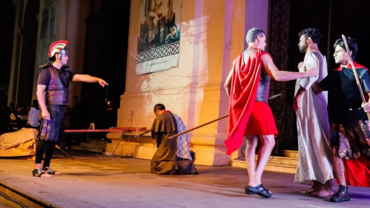 Este Viernes Santo será el Vía Crucis en el centro de la ciudad