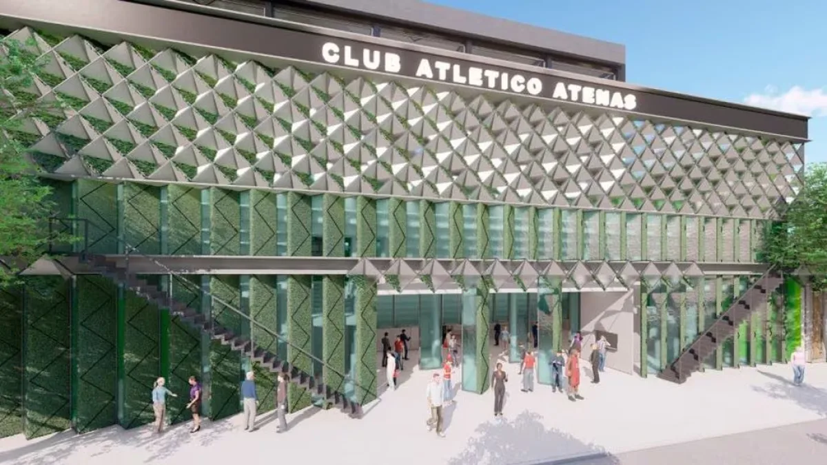 El Estadio Atenas está próximo a inaugurar y Abel Pintos estrenará el escenario