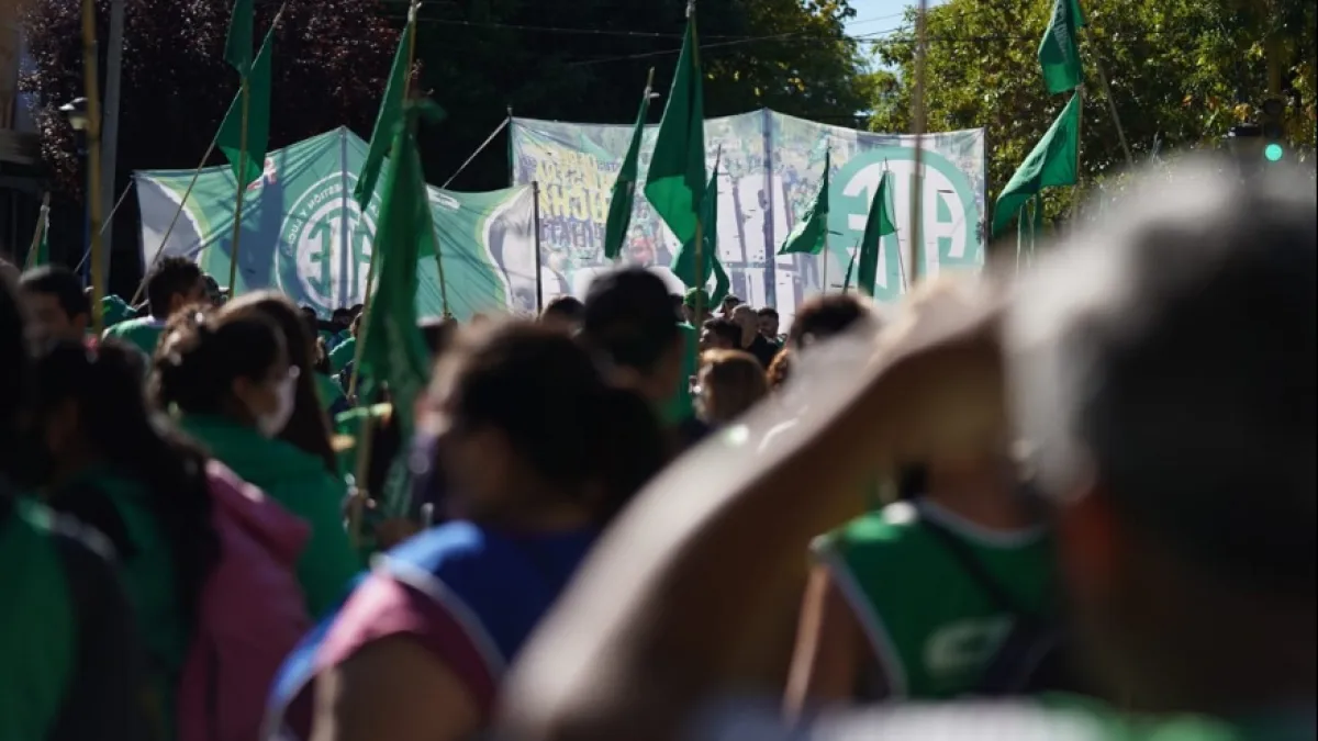 Paro de ATE: trabajadores se movilizan por los despidos, con ingreso a ministerios y organismos del Estado