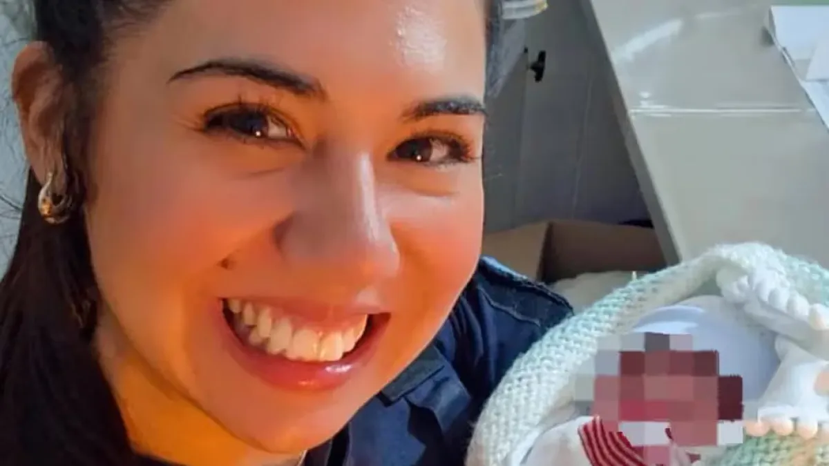 Personal policial asistió a una joven madre que dio a luz en plena calle