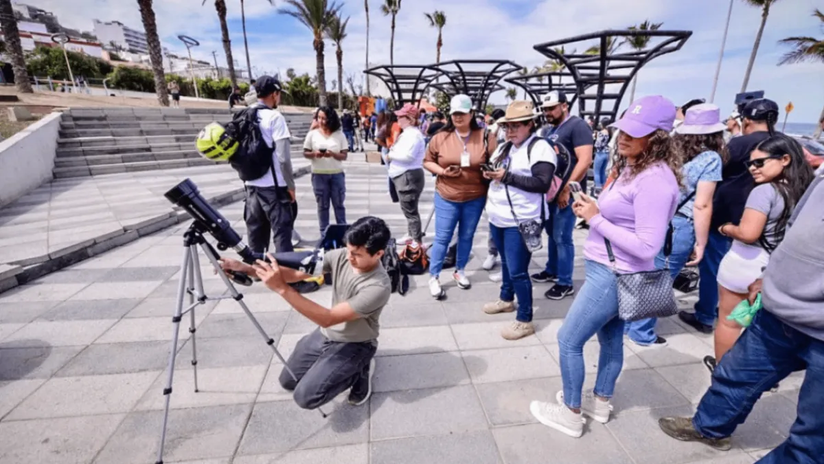 El eclipse solar total se disfruta en América del Norte