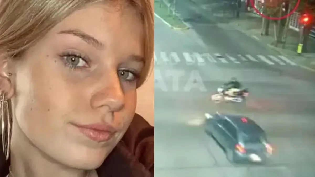 Pidieron la detención de la influencer que atropelló y mató a un motociclista en La Plata