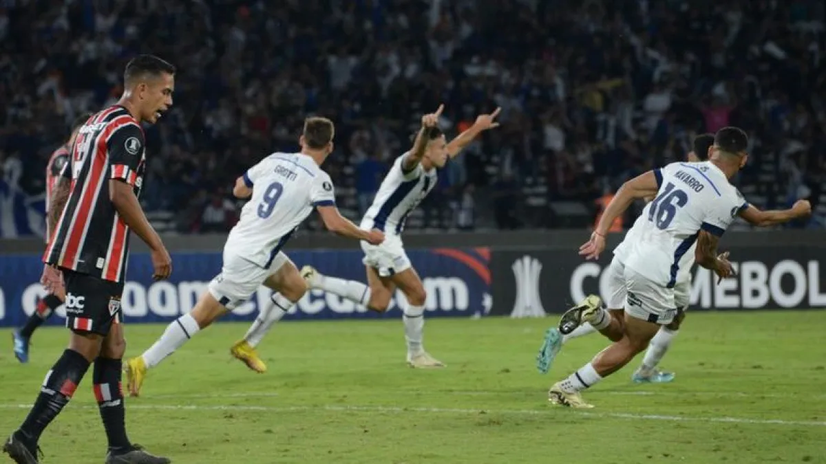 Talleres logró un triunfazo sobre San Pablo en su debut en la Copa Libertadores