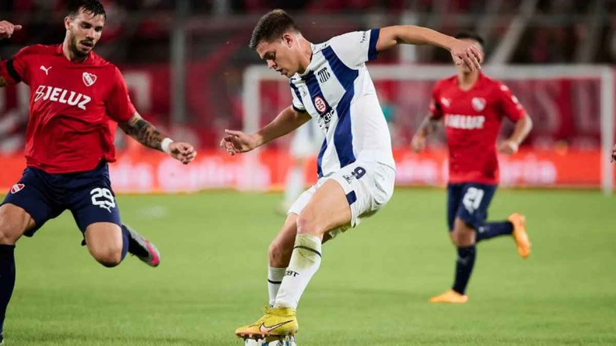 Talleres empató 2-2 ante Independiente y quedó eliminado de la Copa de la Liga