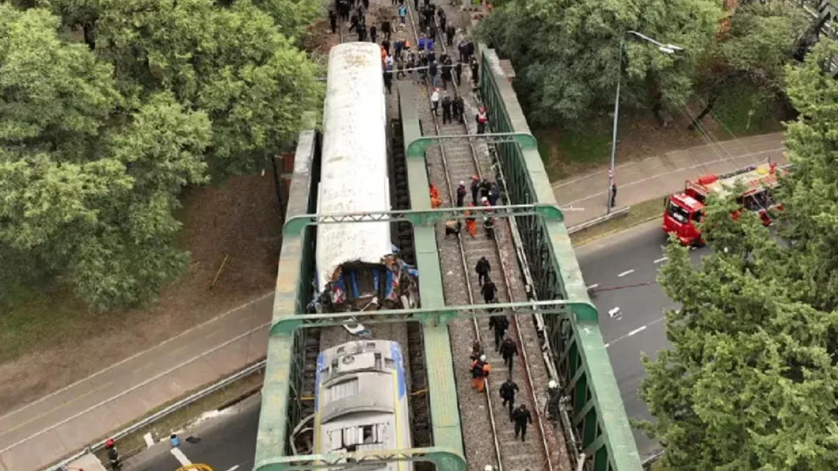 Choque de trenes en Palermo: decenas de heridos y gran operativo en la zona