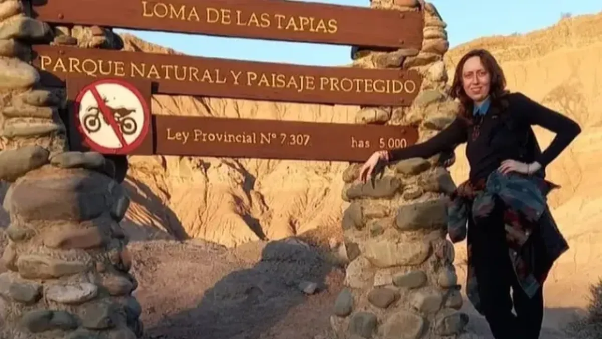 Hallaron muerta a la turista alemana que había desaparecido en un cerro de San Juan